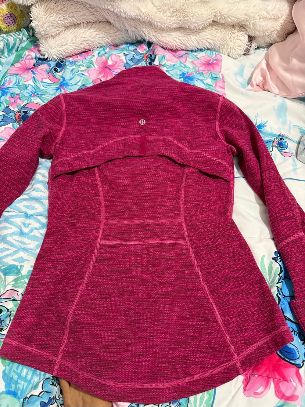 lululemon athletica Berry Pink Long Sleeve Jacket